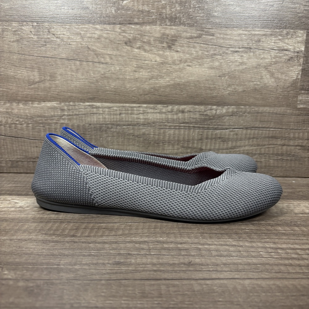 Rothy's The Daily Flat Gray Womens US Size 9 EUR 39.5 Running Shoes